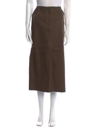 Pre-owned Ciao Lucia Midi Length Skirt W/ Tags In Brown