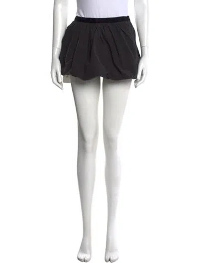 Pre-owned Ciao Lucia Mini Skirt In Black