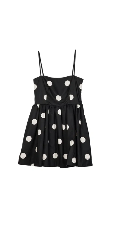 Ciao Lucia Nadine Polka Dot Mini Dress
