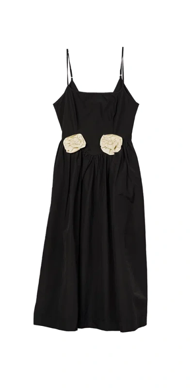 Ciao Lucia Neroni Dress Black Rosette