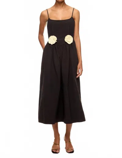 Ciao Lucia Neroni Dress In Black Rosette