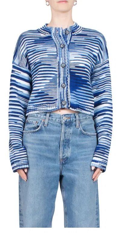 Ciao Lucia Pablo Cardigan In Acqua In Multi
