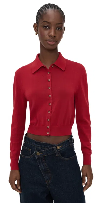 Ciao Lucia Palma Cardigan Ruby In Red