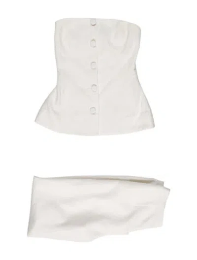 Pre-owned Ciao Lucia Pant Set In White