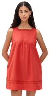 Ciao Lucia Pavo Cotton Dress Clay In Clay