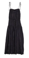 Ciao Lucia Petra Sleeveless Lace-trim Midi Dress