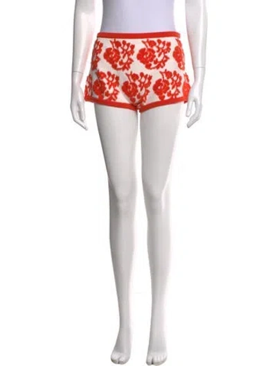Pre-owned Ciao Lucia Printed Knee-length Shorts In Orange