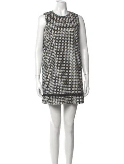 Pre-owned Ciao Lucia Printed Mini Dress In Multi