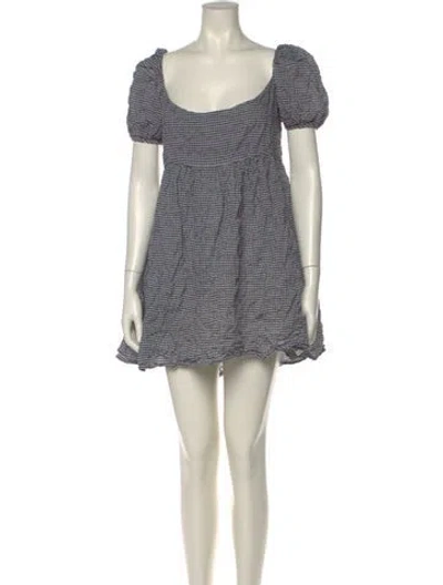Pre-owned Ciao Lucia Printed Mini Dress In Neutral