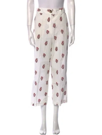 Pre-owned Ciao Lucia Printed Wide Leg Pants In Neutral