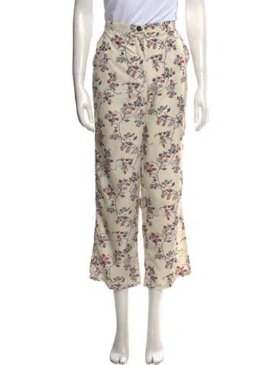 Pre-owned Ciao Lucia Printed Wide Leg Pants W/ Tags In Neutral