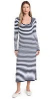 CIAO LUCIA SABINE DRESS NAVY/WHITE