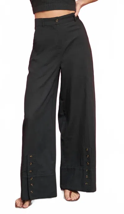 Ciao Lucia Salvador Wide Leg Pant In Black