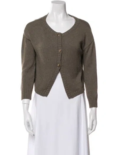 Pre-owned Ciao Lucia Scoop Neck Sweater In Brown
