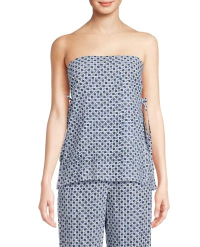 Ciao Lucia Sebastian Top In Flag In Gray