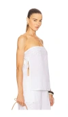Ciao Lucia Sebastian Top In White