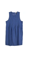 Ciao Lucia Soledad Chambray Mini Dress In Blue