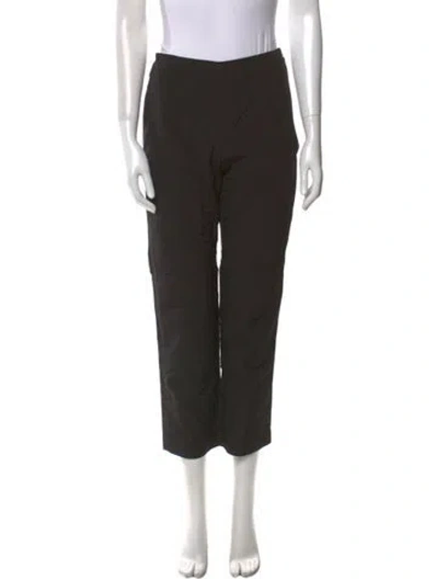 Pre-owned Ciao Lucia Straight Leg Pants In Black