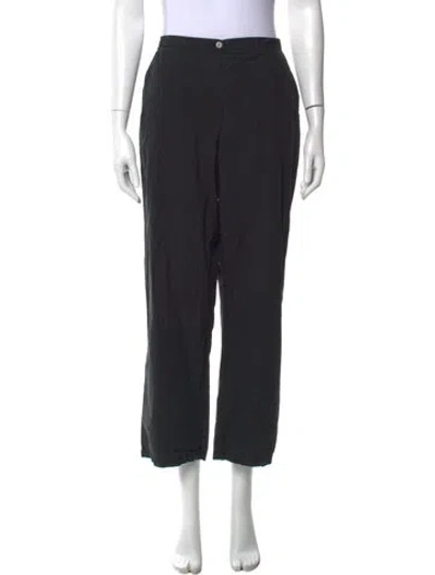 Pre-owned Ciao Lucia Straight Leg Pants In Black