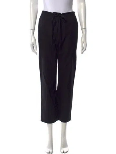 Pre-owned Ciao Lucia Straight Leg Pants In Black