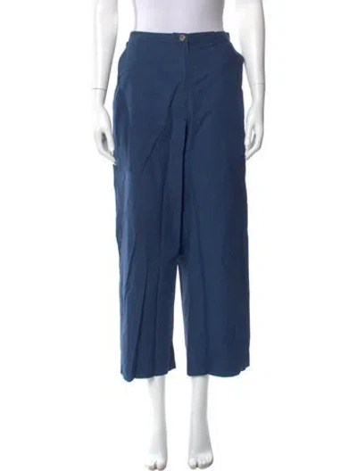 Pre-owned Ciao Lucia Straight Leg Pants In Blue