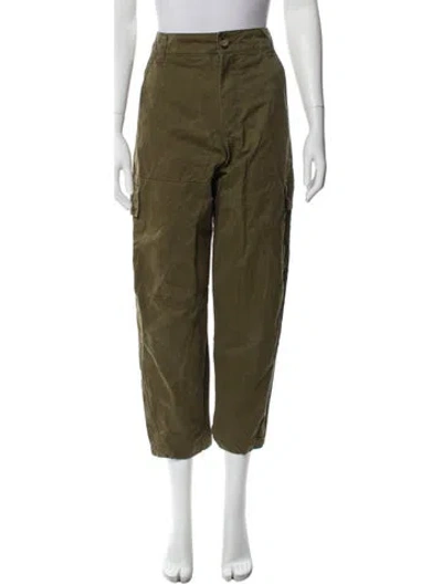 Pre-owned Ciao Lucia Straight Leg Pants In Green