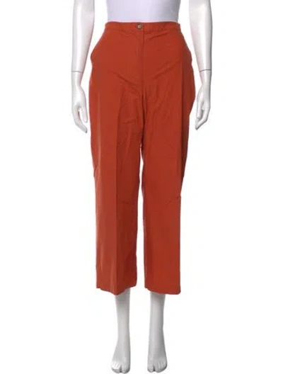 Pre-owned Ciao Lucia Straight Leg Pants In Orange