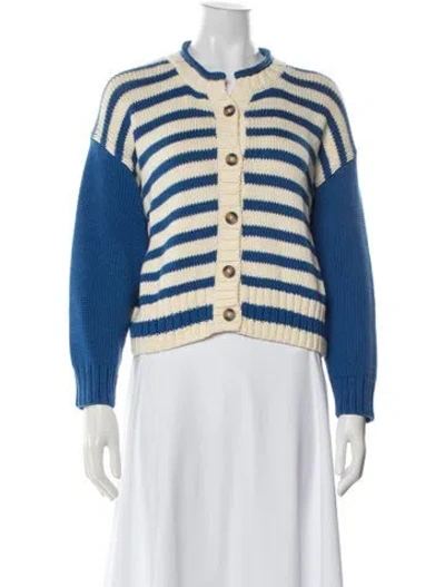 Pre-owned Ciao Lucia Striped Crew Neck Sweater