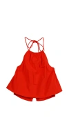 Ciao Lucia Tacito Top Rosso