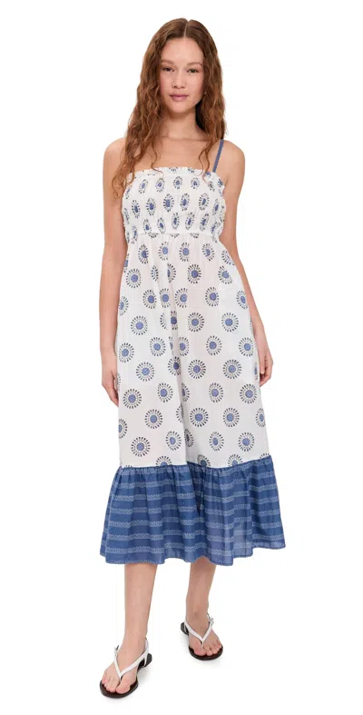 Ciao Lucia Umbria Dress Sundial In Yellow