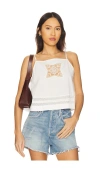 Ciao Lucia Vega Top In White