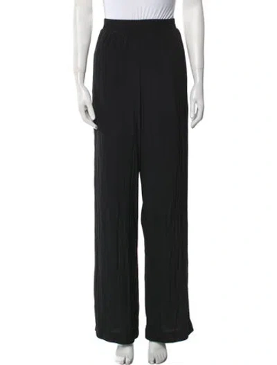 Pre-owned Ciao Lucia Wide Leg Pants In Black