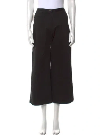 Pre-owned Ciao Lucia Wide Leg Pants In Black
