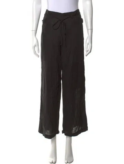 Pre-owned Ciao Lucia Wide Leg Pants In Black