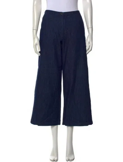 Pre-owned Ciao Lucia Wide Leg Pants In Blue