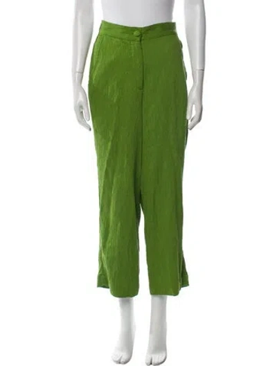 Pre-owned Ciao Lucia Wide Leg Pants In Green