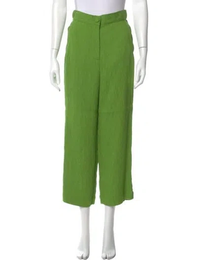 Pre-owned Ciao Lucia Wide Leg Pants In Green