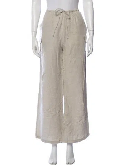 Pre-owned Ciao Lucia Wide Leg Pants In Neutral