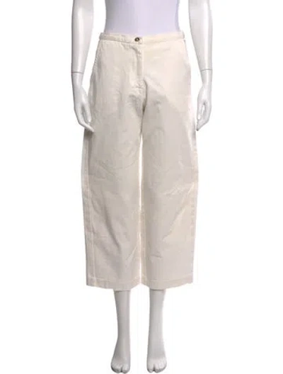 Pre-owned Ciao Lucia Wide Leg Pants In Neutrals