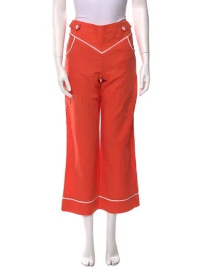 Pre-owned Ciao Lucia Wide Leg Pants In Orange