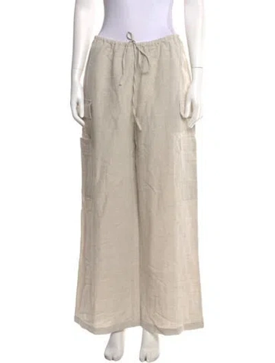 Pre-owned Ciao Lucia Wide Leg Pants W/ Tags In Neutral