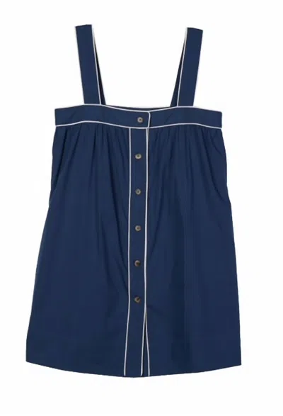 Ciao Lucia Women's Cotton Notte Dress In Blue