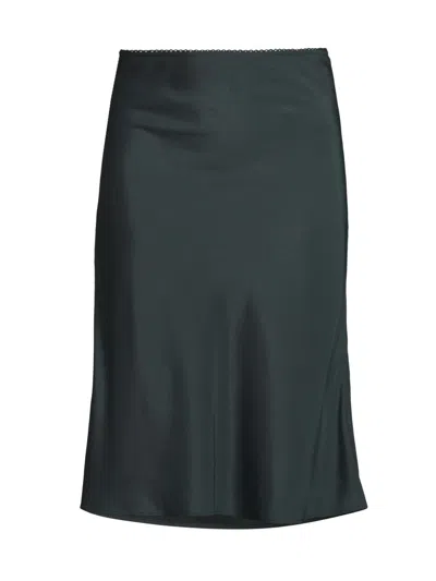 Ciao Lucia Women's Emilie A-line Midi-skirt In Black