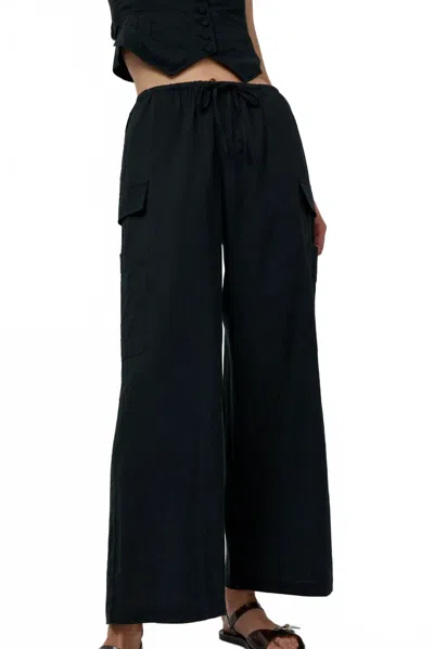 Ciao Lucia Women's Marceau Wide Leg Pant In Black