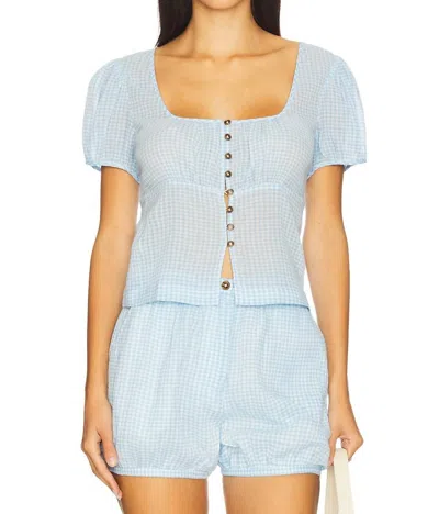 CIAO LUCIA WOMEN'S RISI TOP IN SKY