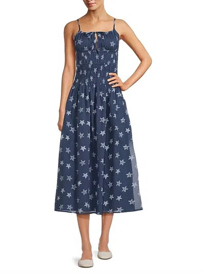 Ciao Lucia Women's Russo Dress In Star In Blue