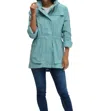 Ciao-milano Kasia Rain Jacket In Ether In Multi