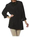 Ciao-milano Tafani Rain Jacket In Black In Black