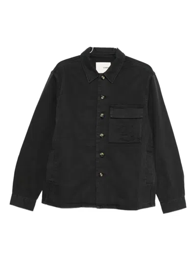 Ciaran Embroidered-pocket Cotton Shirt