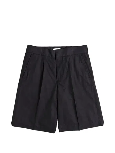 Ciaran Pleated Shorts In Black
